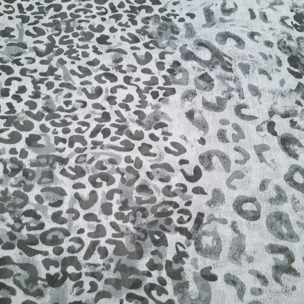 Susan‎ Graver Style Blouse Womans Small Leopard Print V Neck Long Sleeve Top - Picture 10 of 15